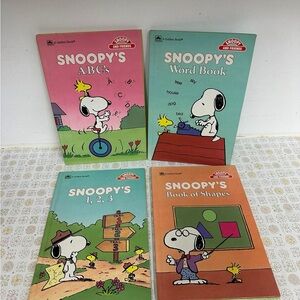 Snoopy's Educational Book Set